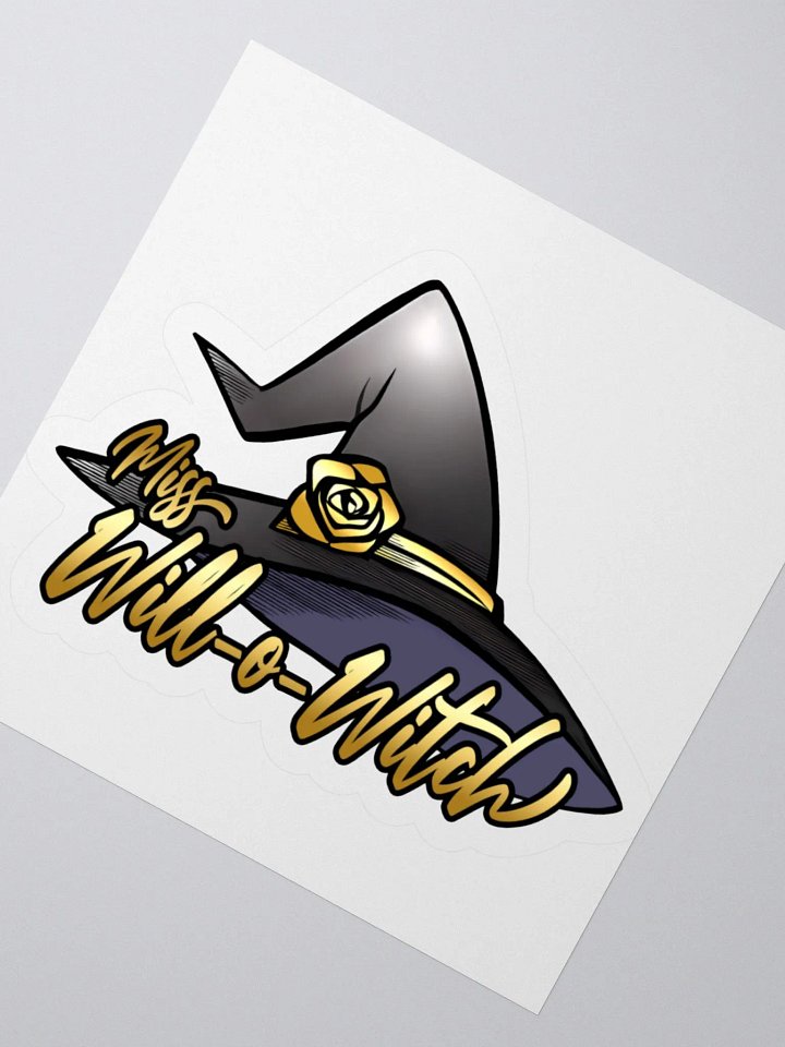 Miss Will-o-Witch Sticker product image (2)