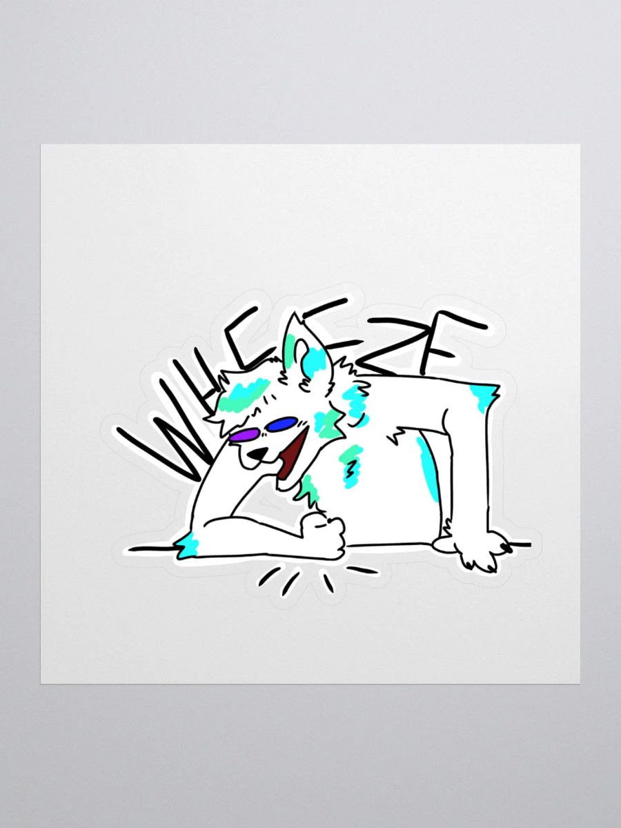 Fisk Wheeze Sticker product image (3)