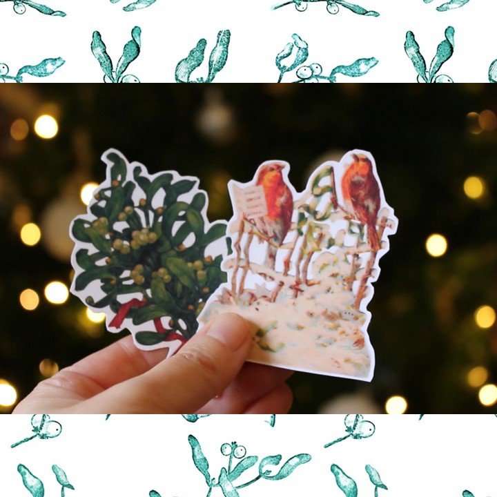 Mistletoe Pattern Printable Sheets product image (1)