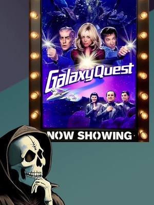 Never give up, Never surrender! At least until we’ve determined if Galaxy Quest is a Movie To Watch Before You Die, listen at the link in bio #sigourneyweaver #tonyshalhoub #samrockwell #deanparisot #darylmitchell #robertgordon #timallen #podcast #galaxyquest #startrek 