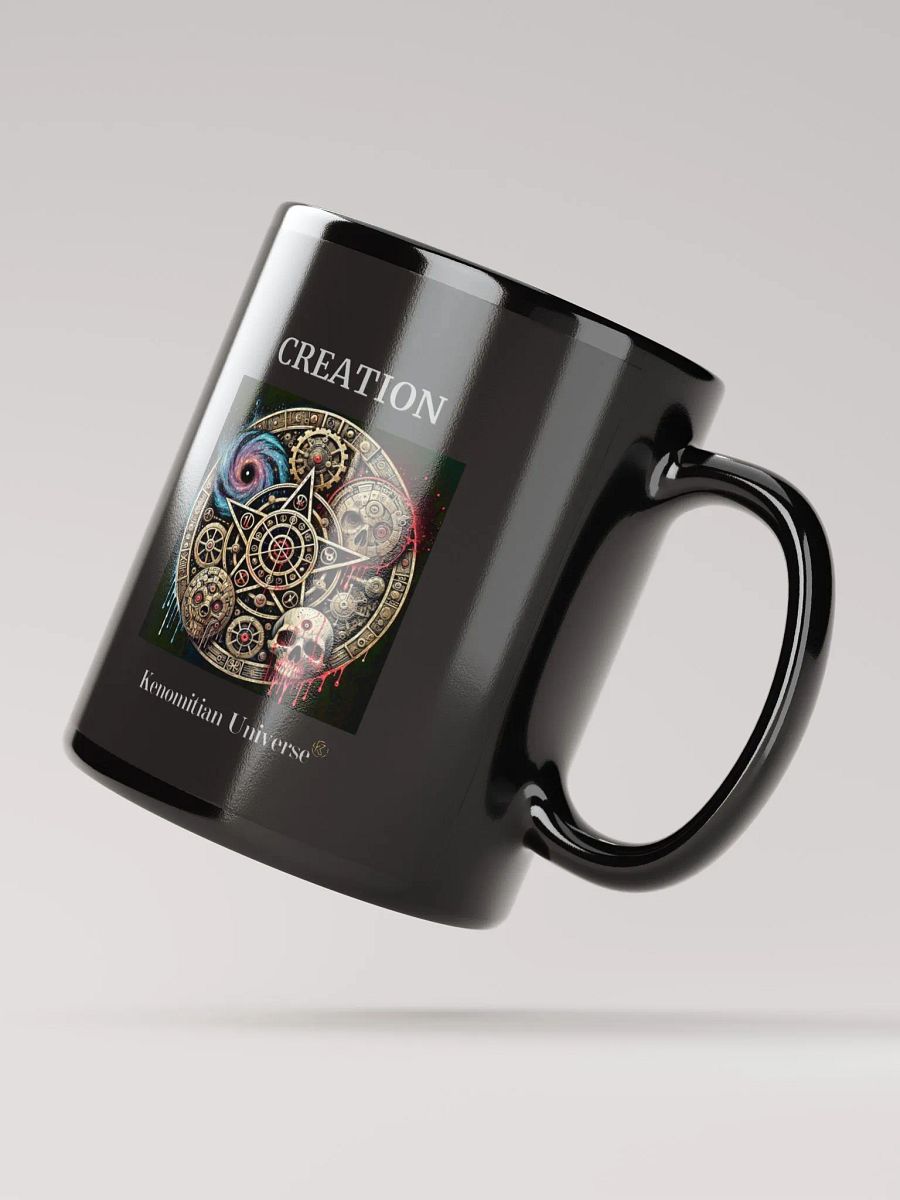 Creation | Black Glossy Mug product image (5)
