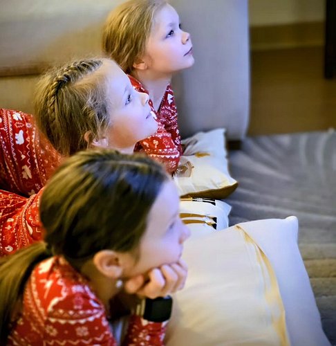 These beautiful girls warm my heart! Last night they had the sweetest little movie night together, and honestly… moments like...