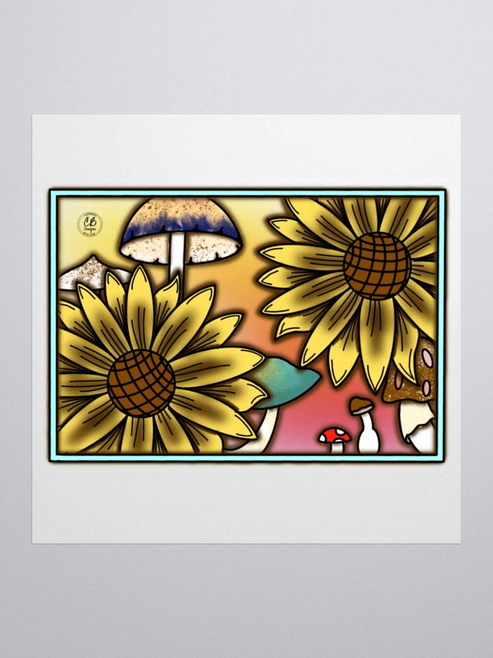 Mushie Sunset Sticker product image (1)