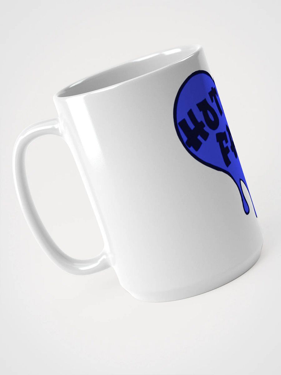 HOT BOX FAM SOLID ROYAL BLUE LOGO COFFEE MUG product image (3)