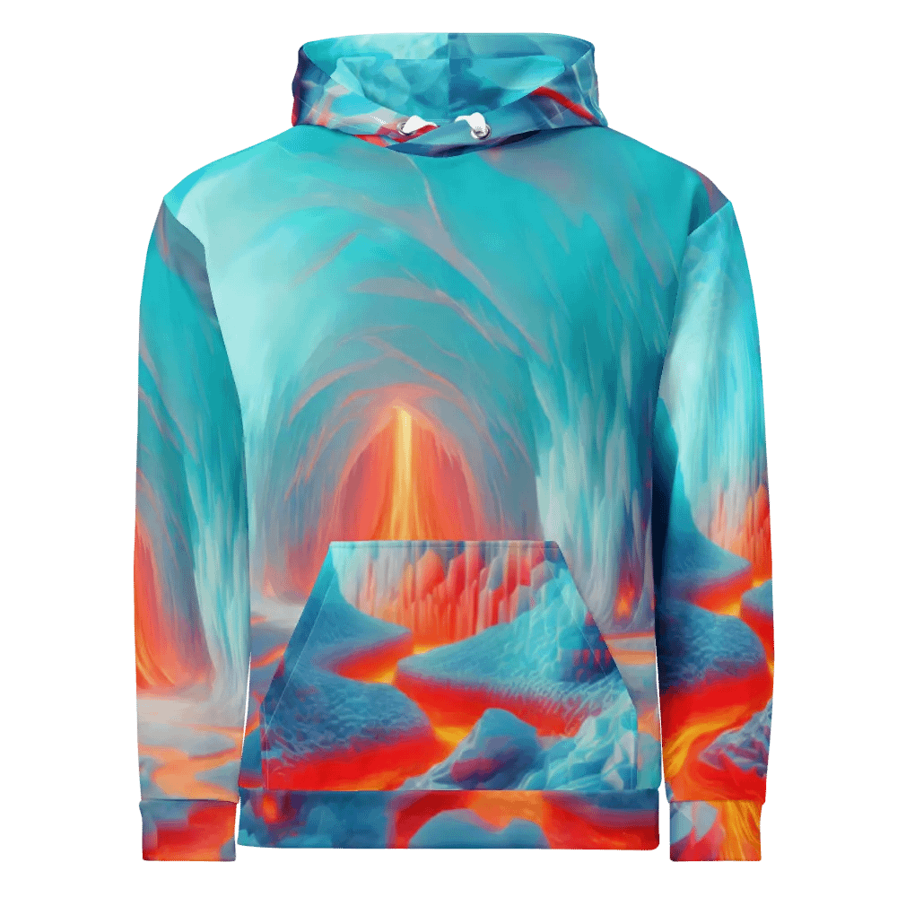 Fire and Ice - Glacial Flow with Lava Heart 27 product image (5)