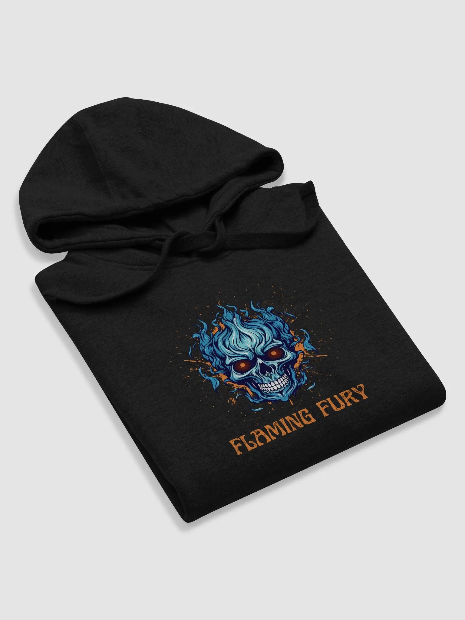 Flaming Fury Unisex Premium Hoodie product image (6)