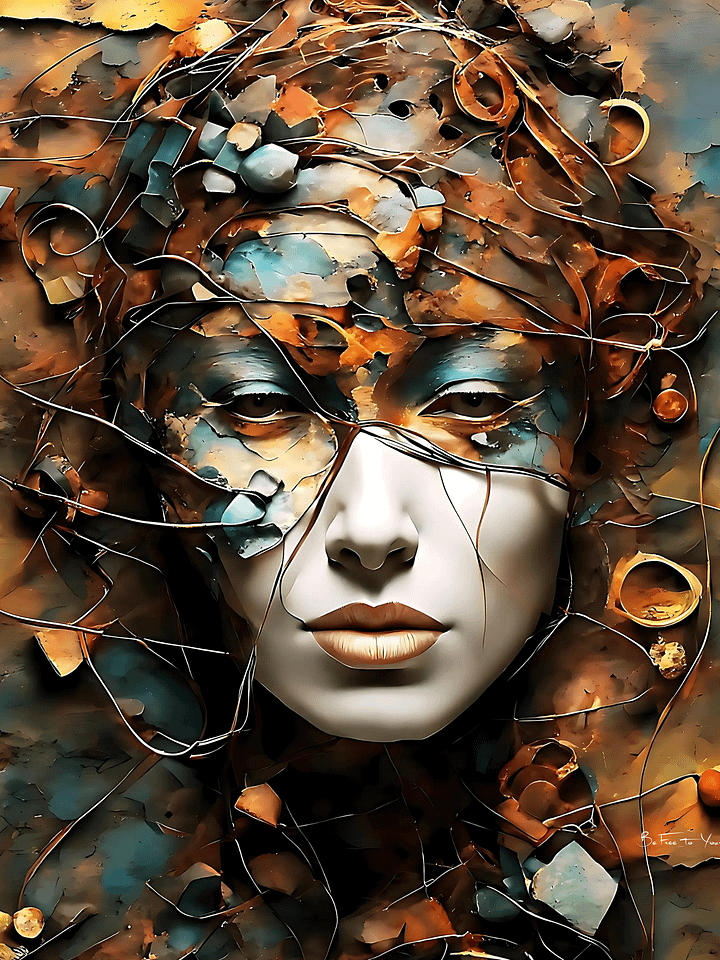 Be Free to Yourself | Decision Stage | Canvas Painting product image (1)