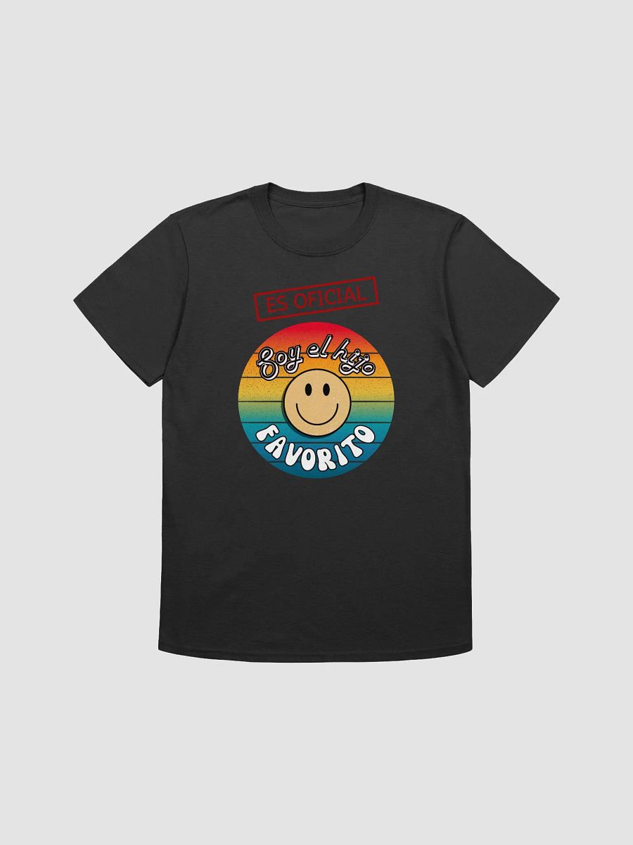 Retro-inspired son t-shirt Es oficial, soy el hijo favorito product image (7)