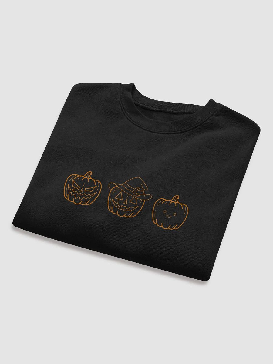 Trick or Treat Cropped Sweatshirt - Orange product image (8)