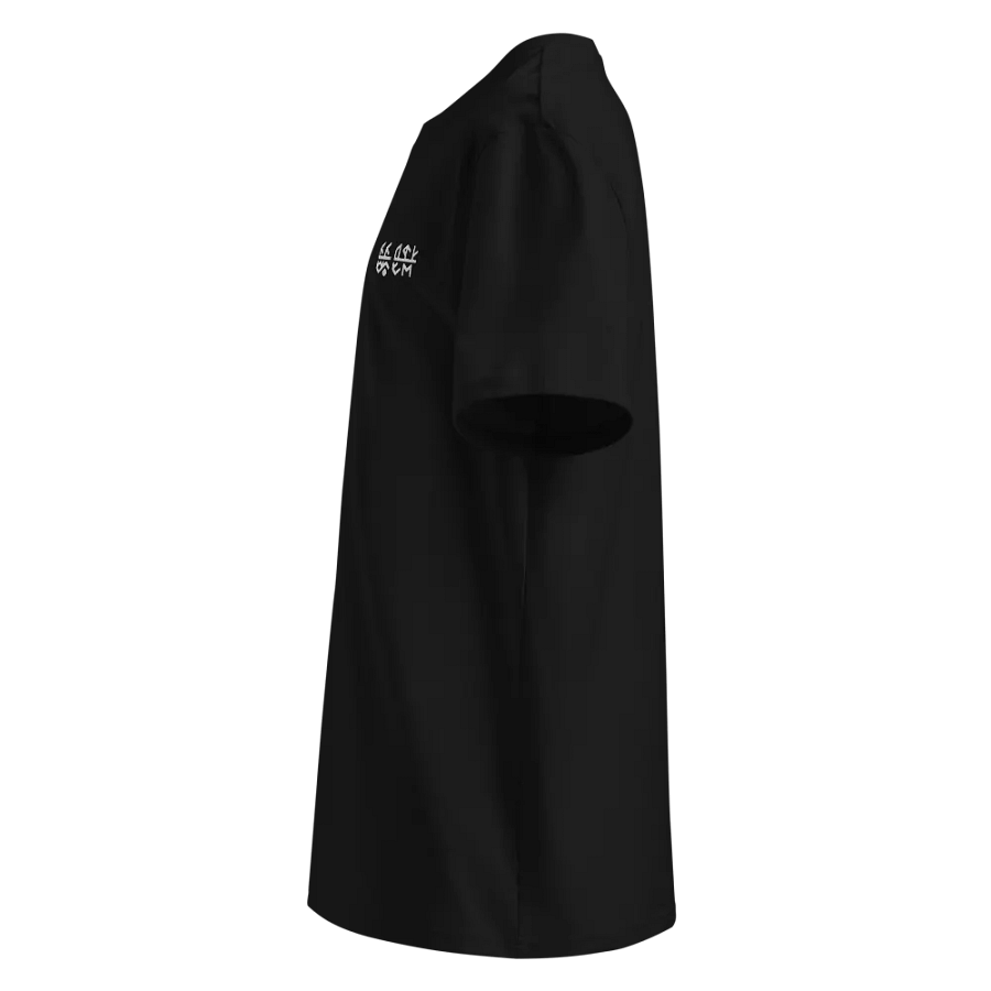 Neon Jesus - Runes Only - Embroidered Stanley/Stella Organic Cotton T-Shirt product image (6)