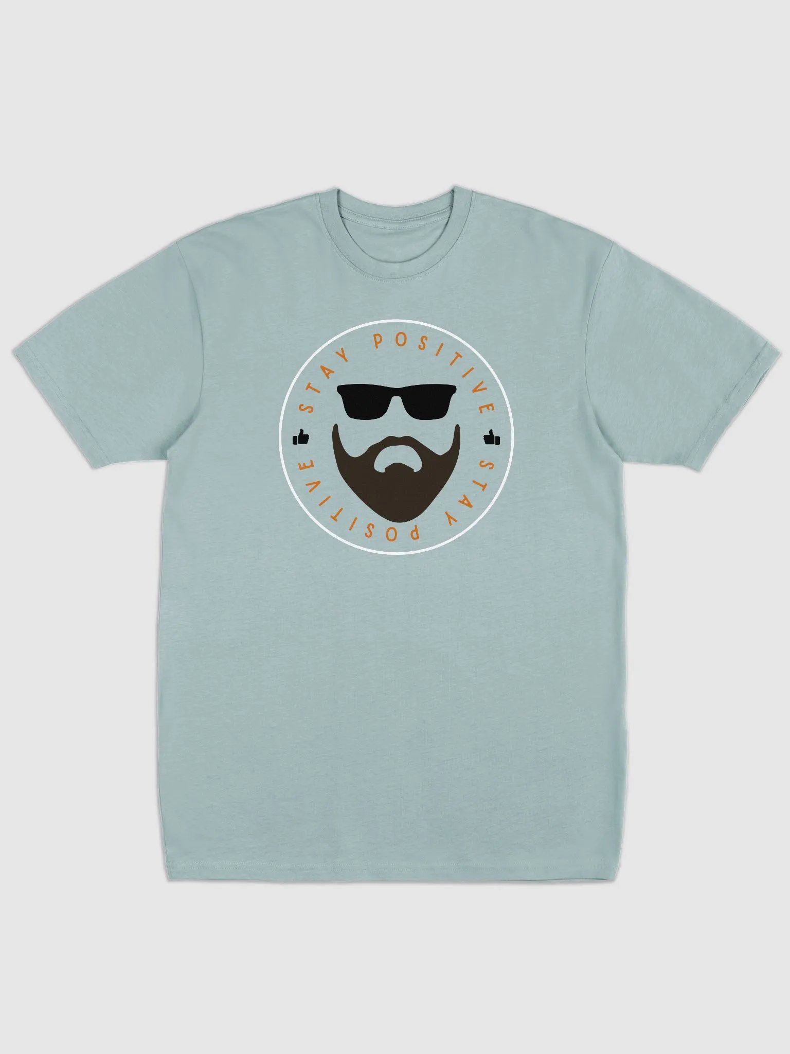 Stay Positive Quotes by Jon Heavyweight T-Shirt product image (1)