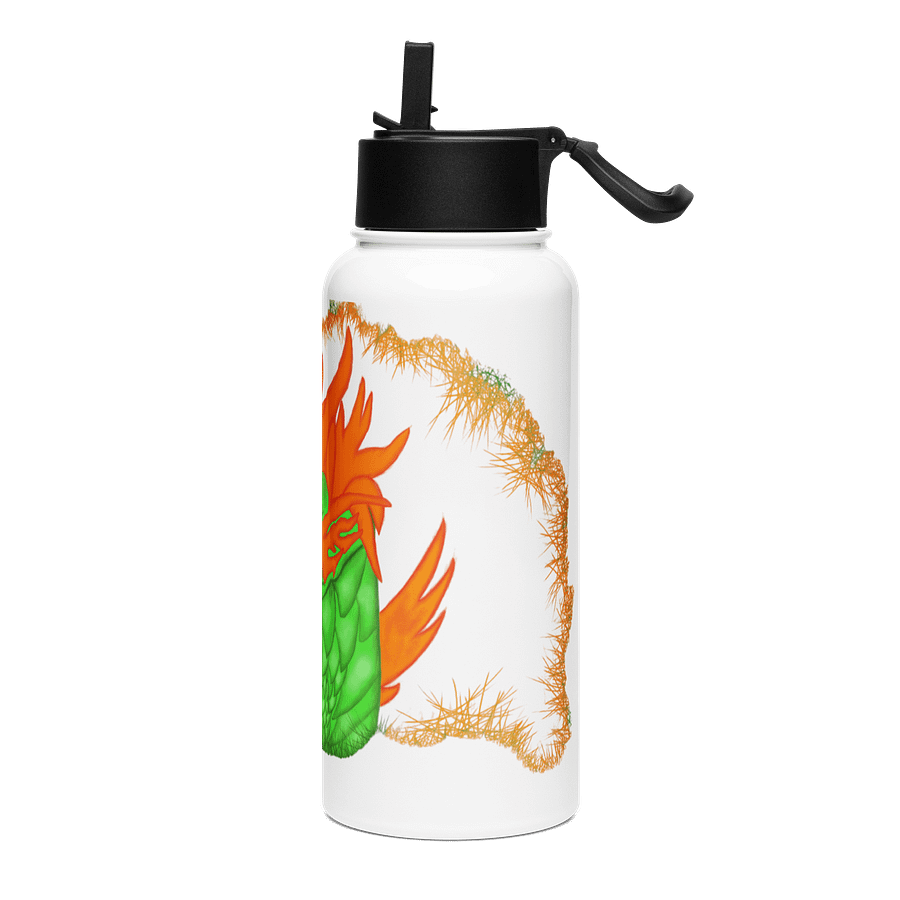 Flame Dragon Stainless Steel Water Bottle product image (3)