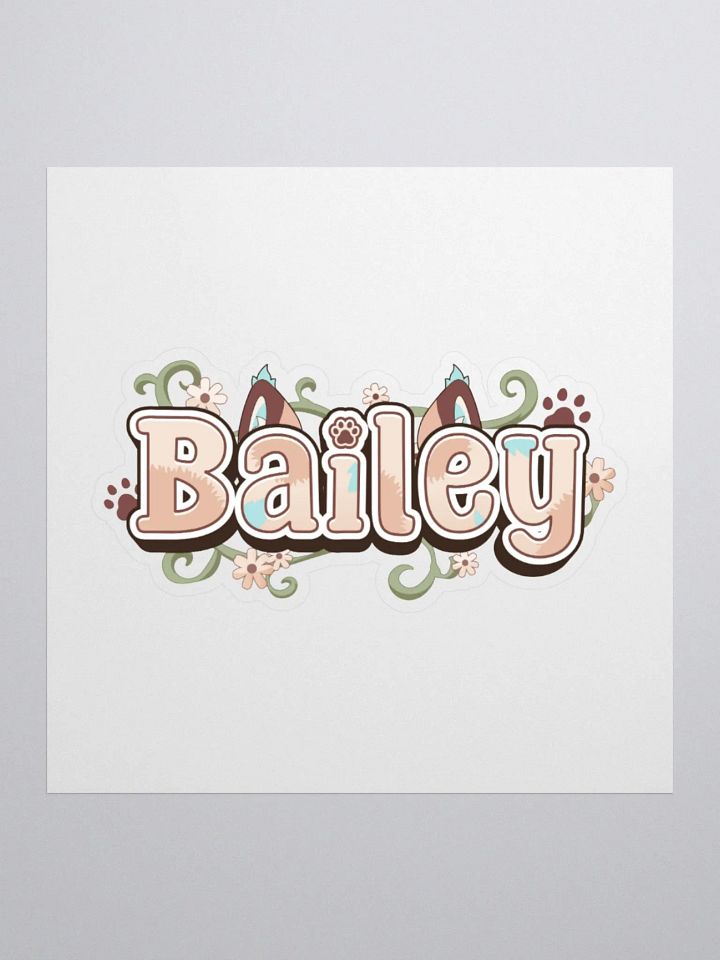 Floral Feline Stickers product image (3)