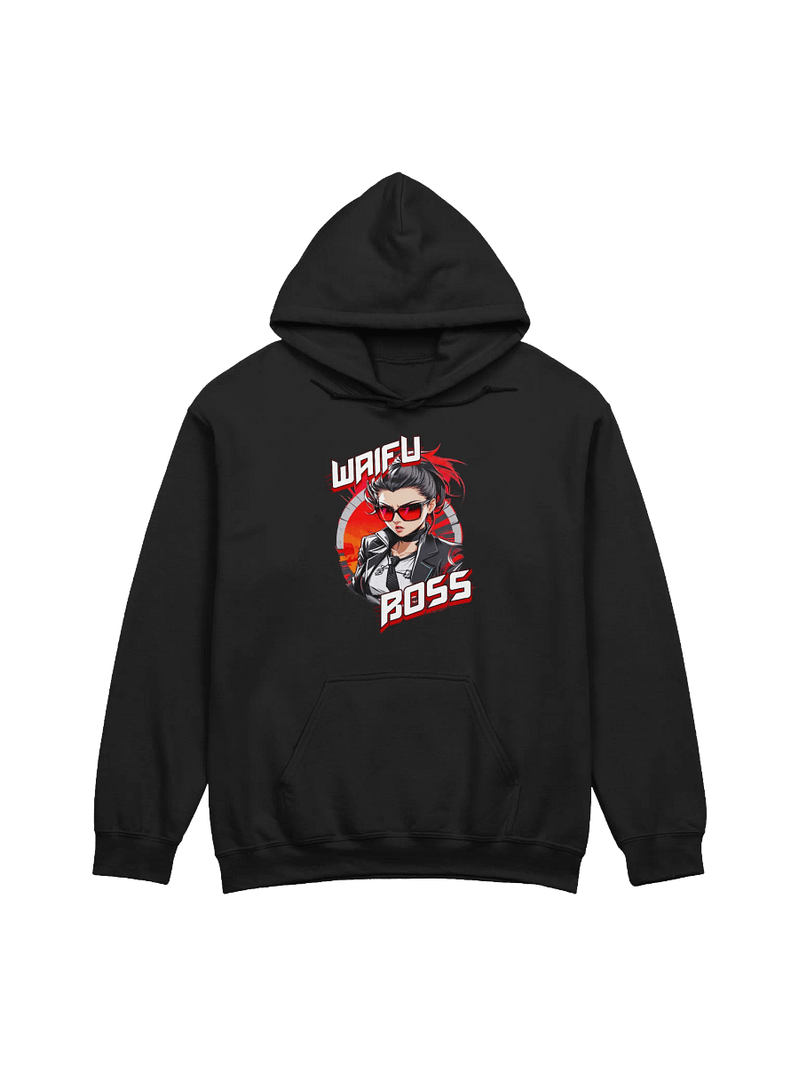 Waifu Boss v1 - Gildan Classic Hoodie - Gildan 18500 product image (4)