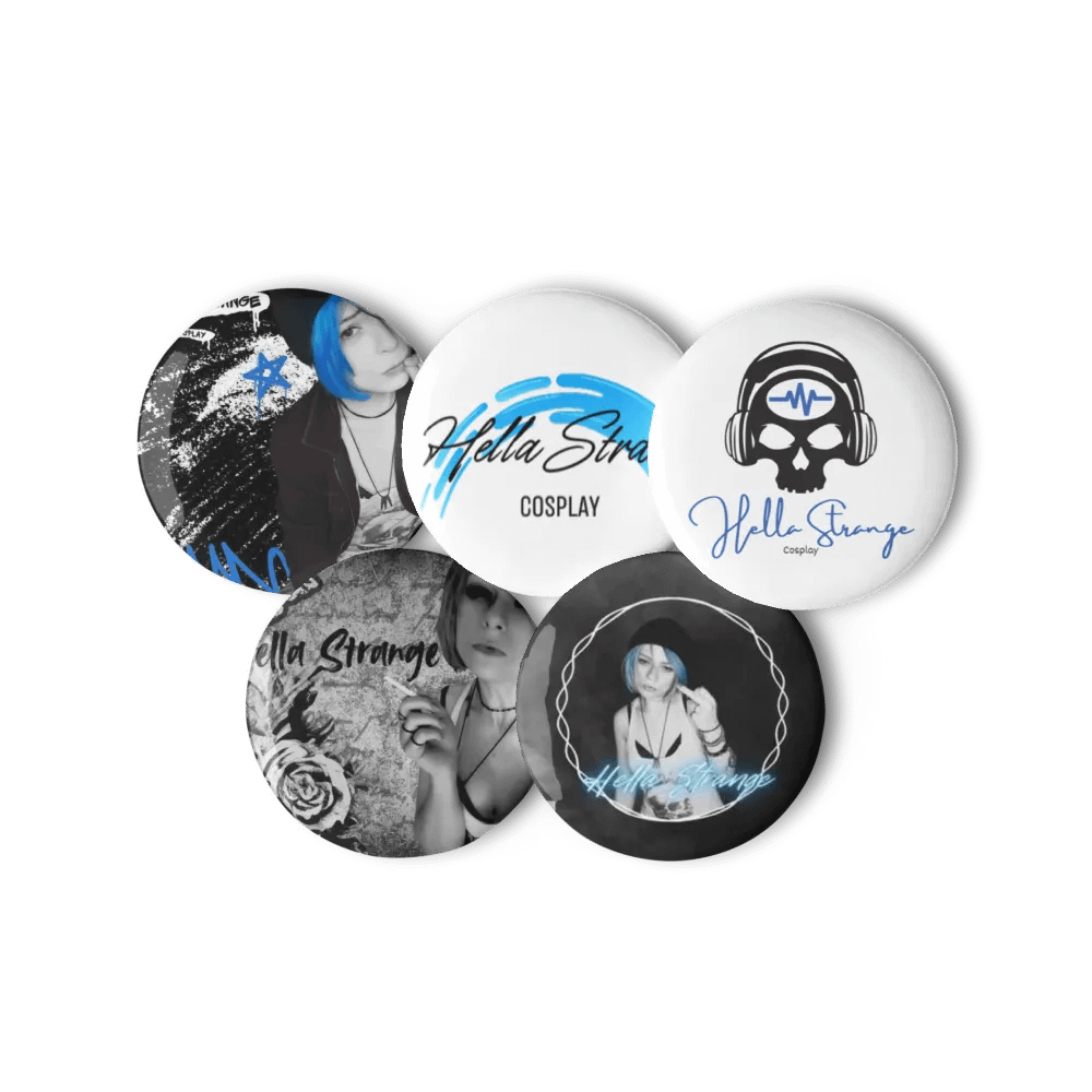 Neon Blue Rebel Pin Set product image (11)