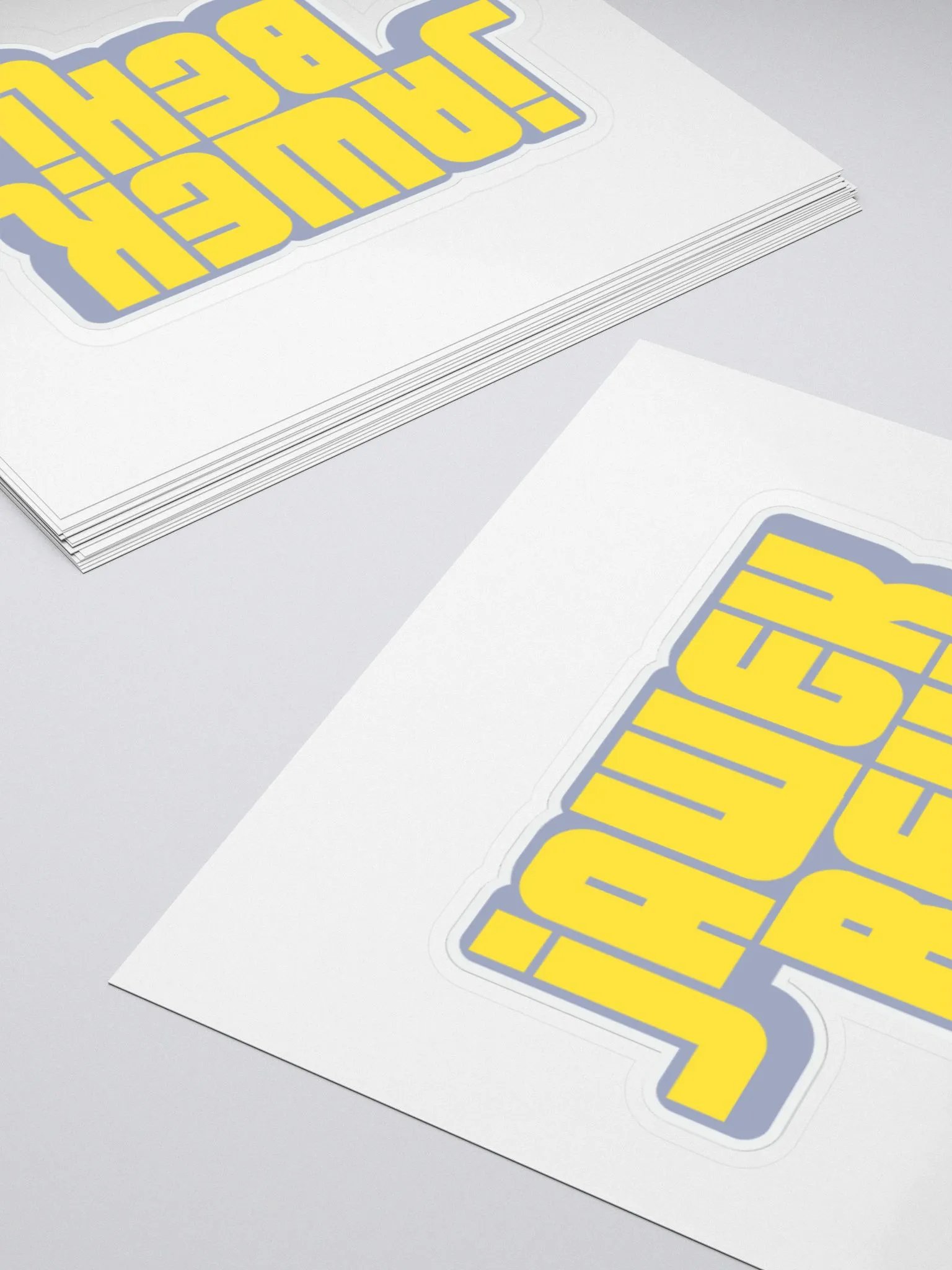 20Camels Tunisia Series Jawek Behi Sticker - Yellow product image (4)