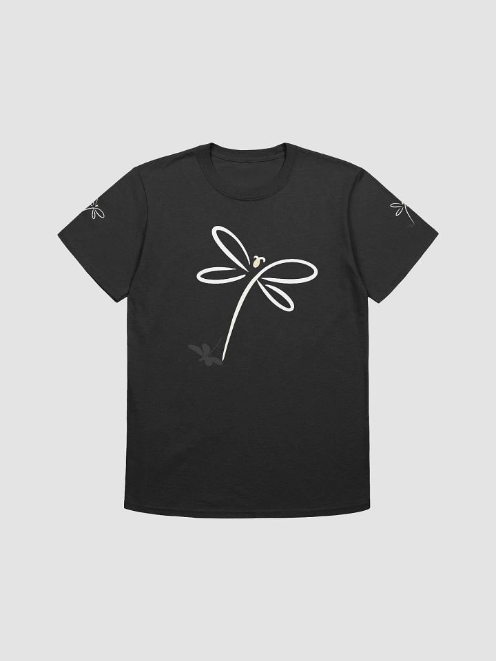 T shirt with stylish dragonfly design. Minimilist style. product image (1)