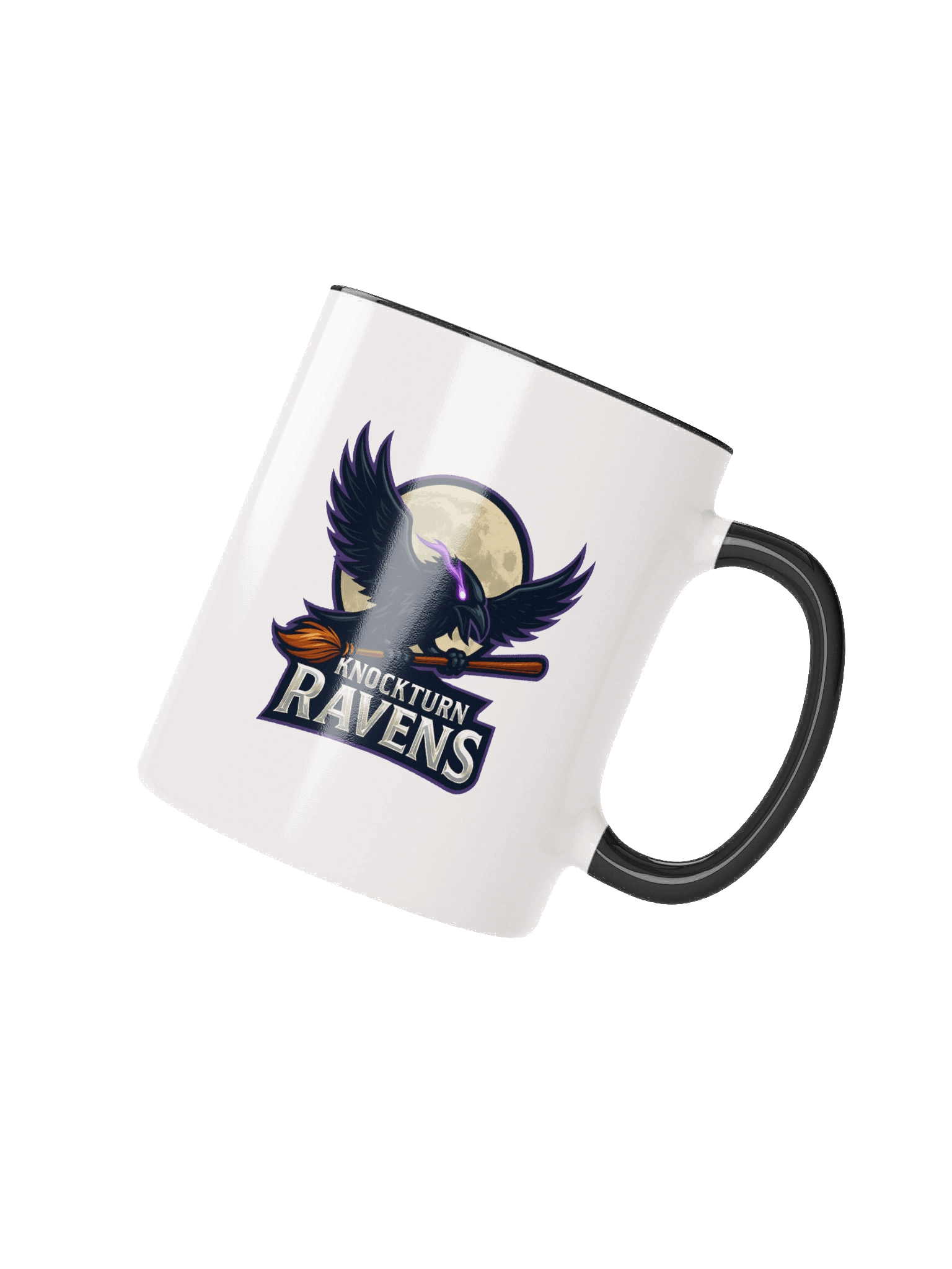 Knockturn Ravens Team Ceramic Mug with Color Inside product image (4)