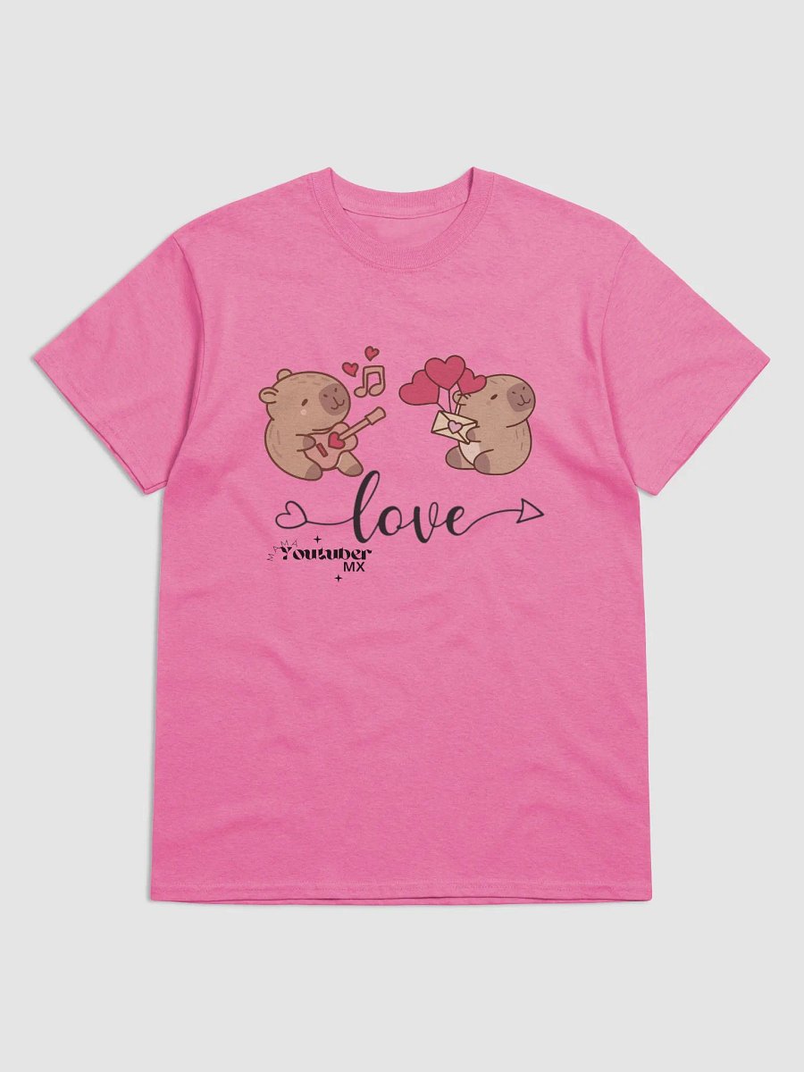 Love Capybara Serenade T-Shirt product image (2)