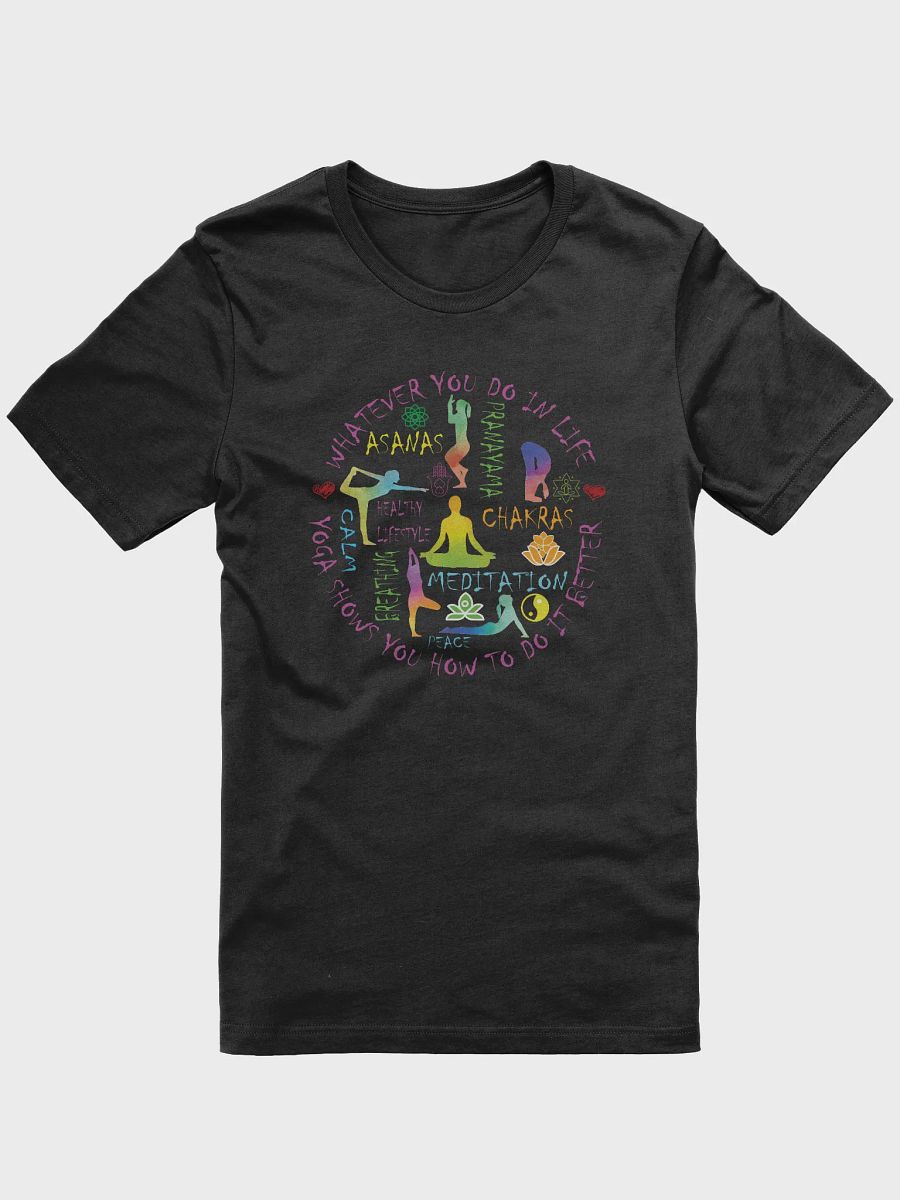 Yoga Meditation Trainer Chakra Asanas Yogi Class T shirt product image (6)