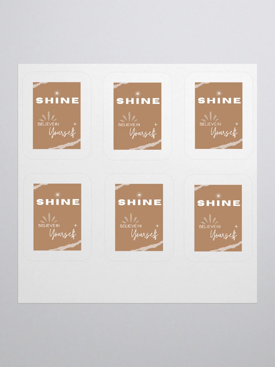 Shine - Kiss Cut Stickers product image (1)