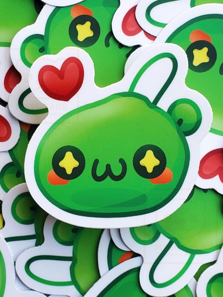 Slime Squad | Supportive Maple Slime Sticker product image (1)