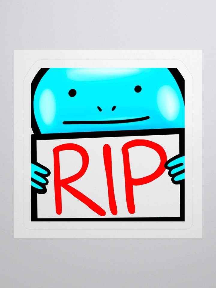 Blue Quag Vinyl Stickers (3" x 3") product image (1)
