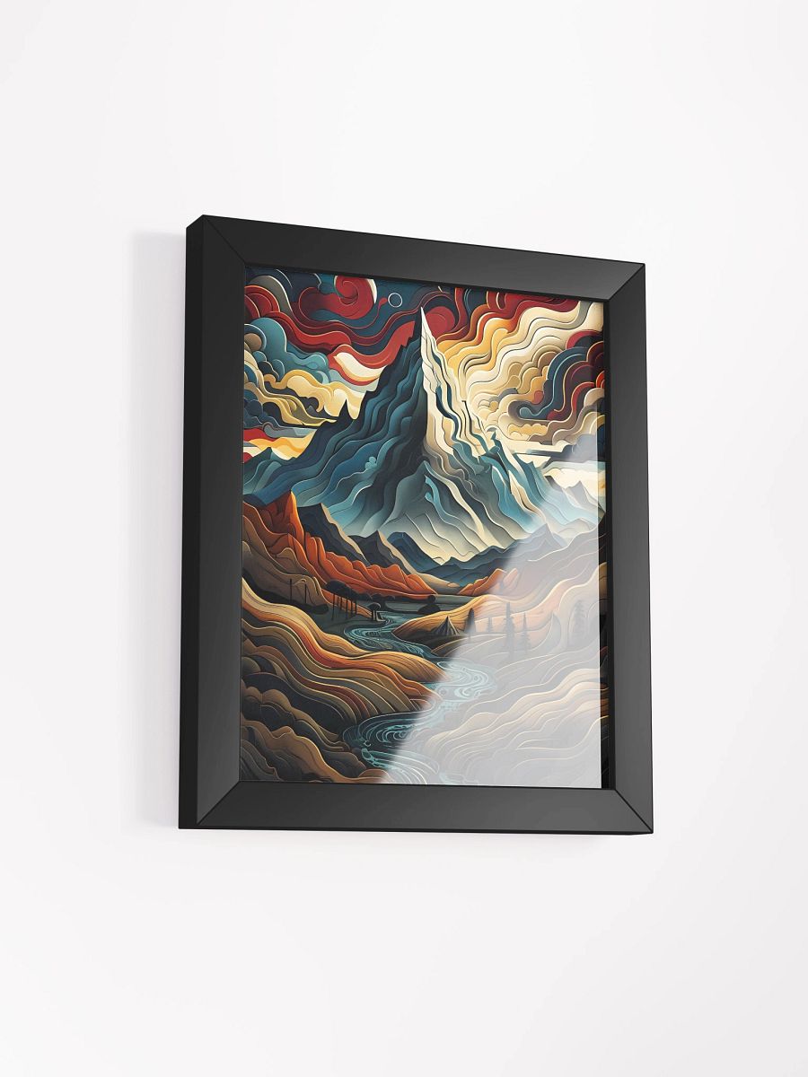 Surreal Mountain Dreamscape Poster product image (3)