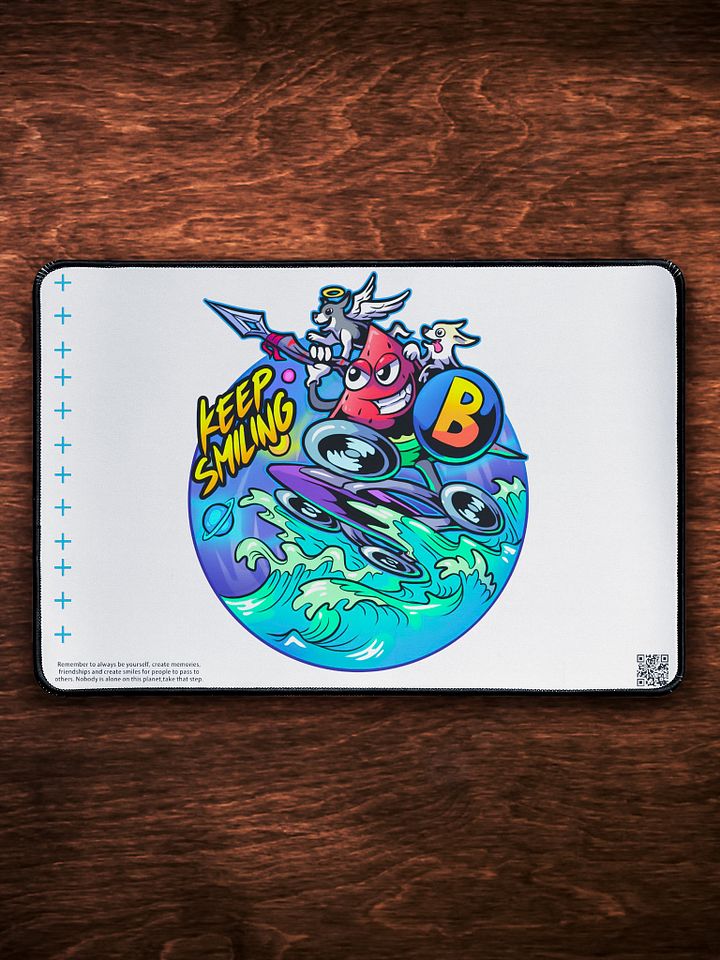 Keep Smiling Mouse Mat [12
