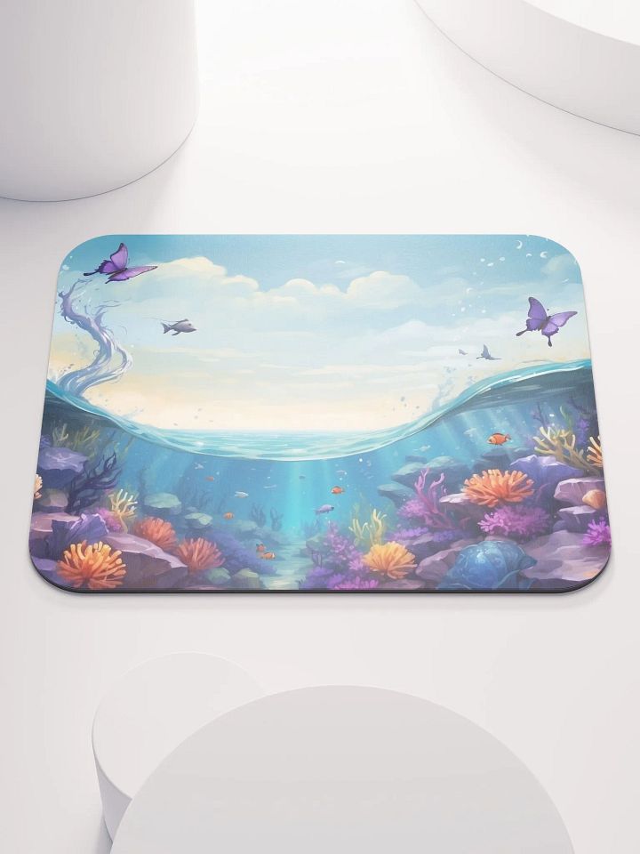 Whimsical Sky and Sea Mouse Pad product image (1)