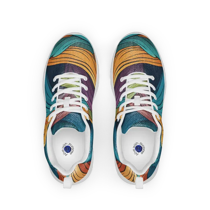 Waveform Wonders Athletic Shoes product image (1)