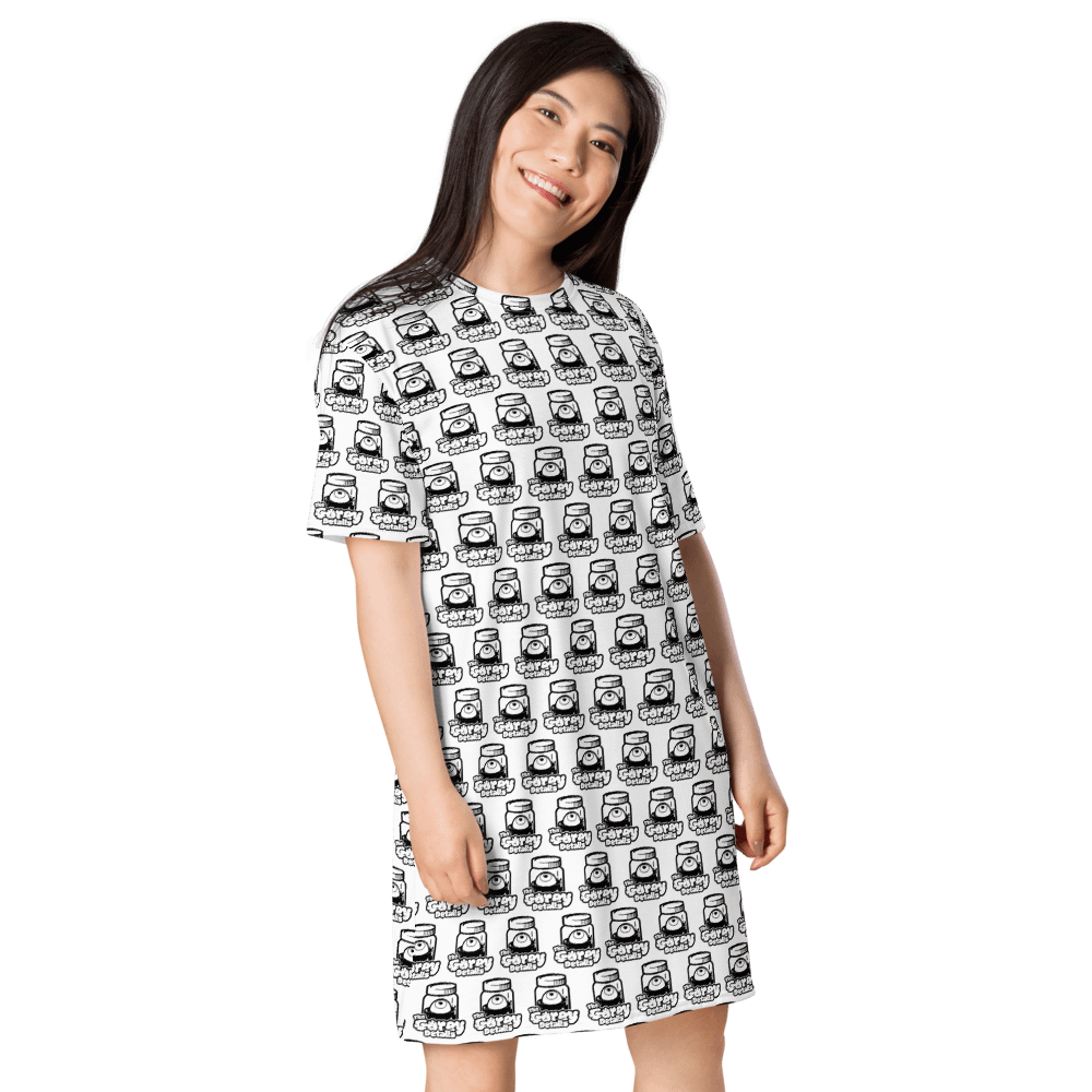 All-Over Print T-Shirt Dress product image (4)