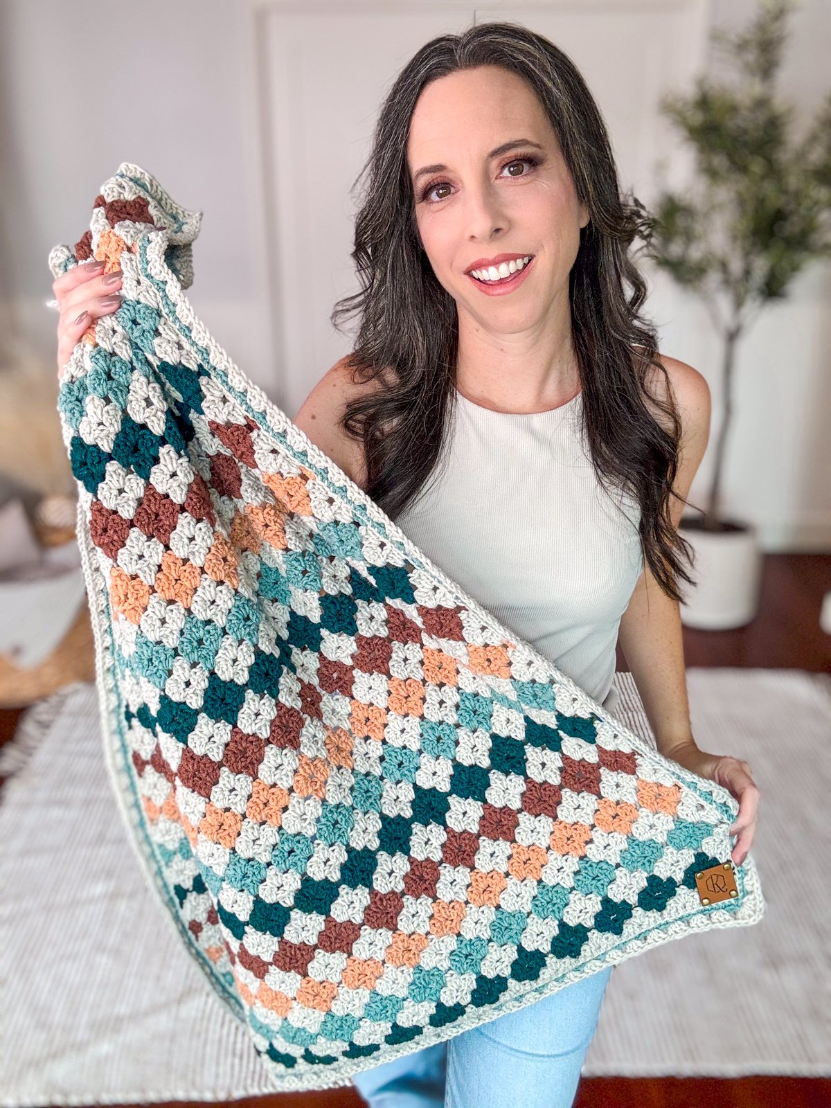 Colorful Hues Crochet Blanket Pattern product image (4)