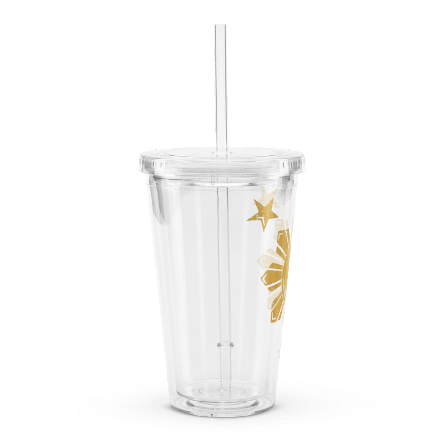 Pinas Clear Tumbler (Gold Star) product image (3)