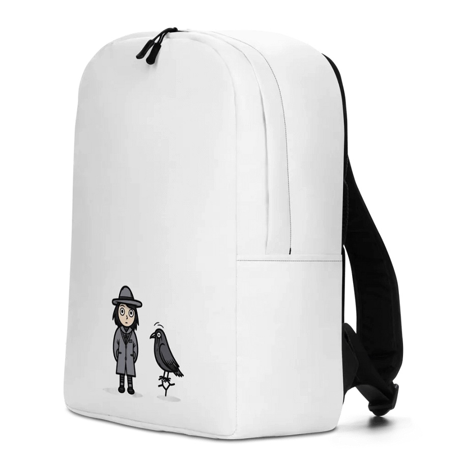 🎒 Crow Man & Companion Minimalist Backpack 🌟 product image (11)