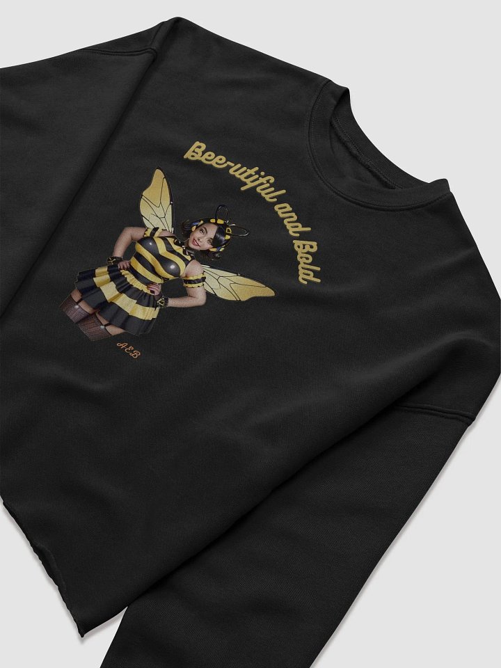 Bee-utiful and Bold Women's Fleece Crop Sweatshirt product image (1)