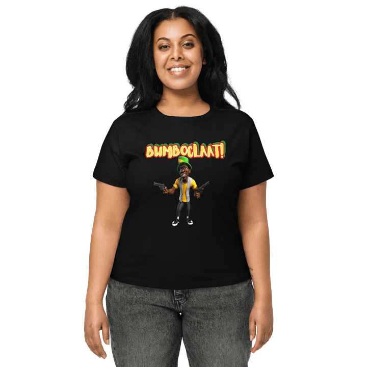BUMBOCLAAT! Exaggerated Expression Women's Tee product image (1)