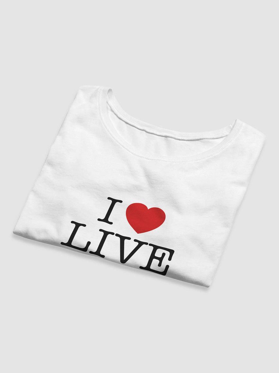 I <3 Live Feeds Crop Tee product image (8)