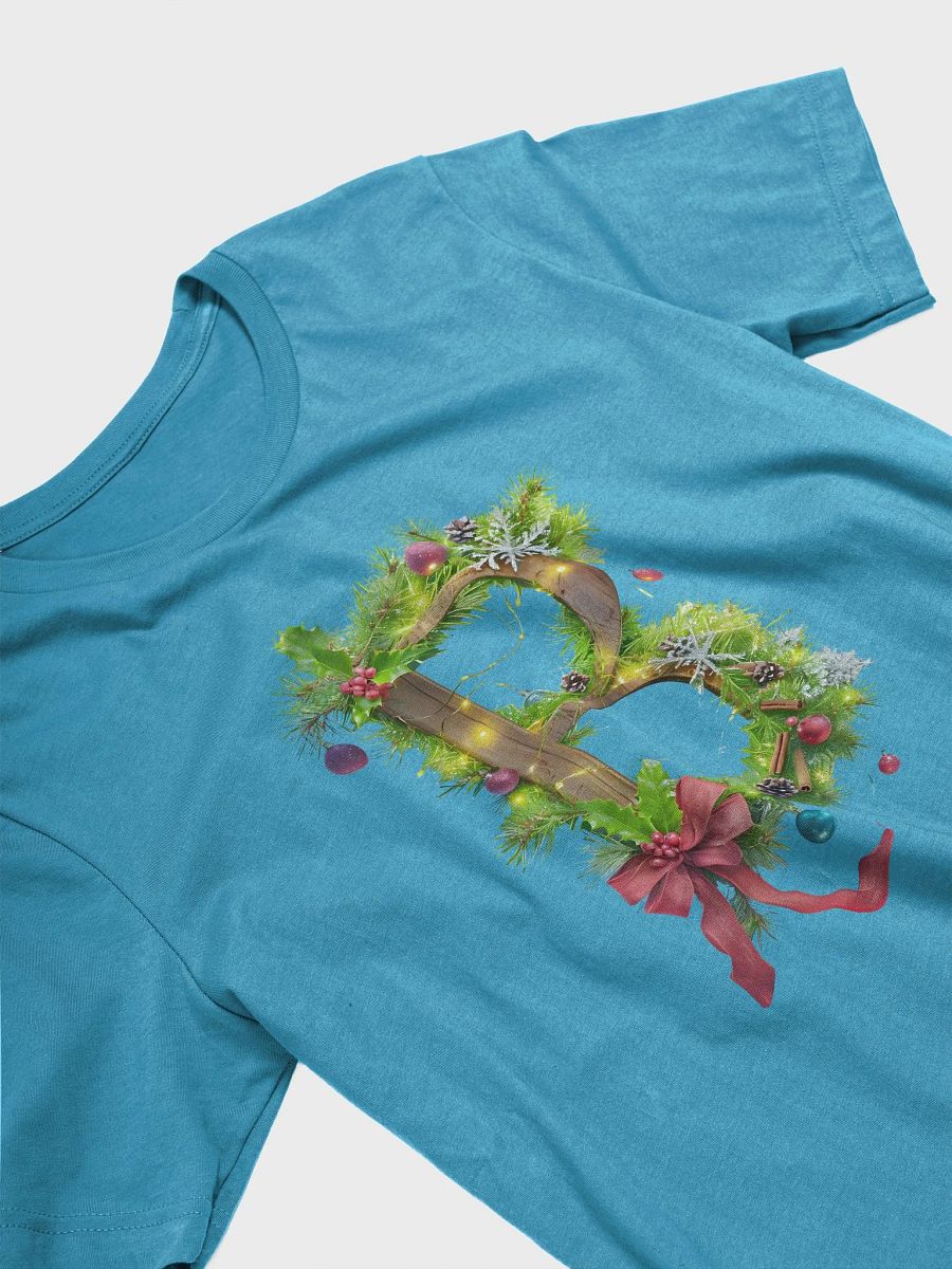 Festive Holiday 'B' Letter T-Shirt product image (5)