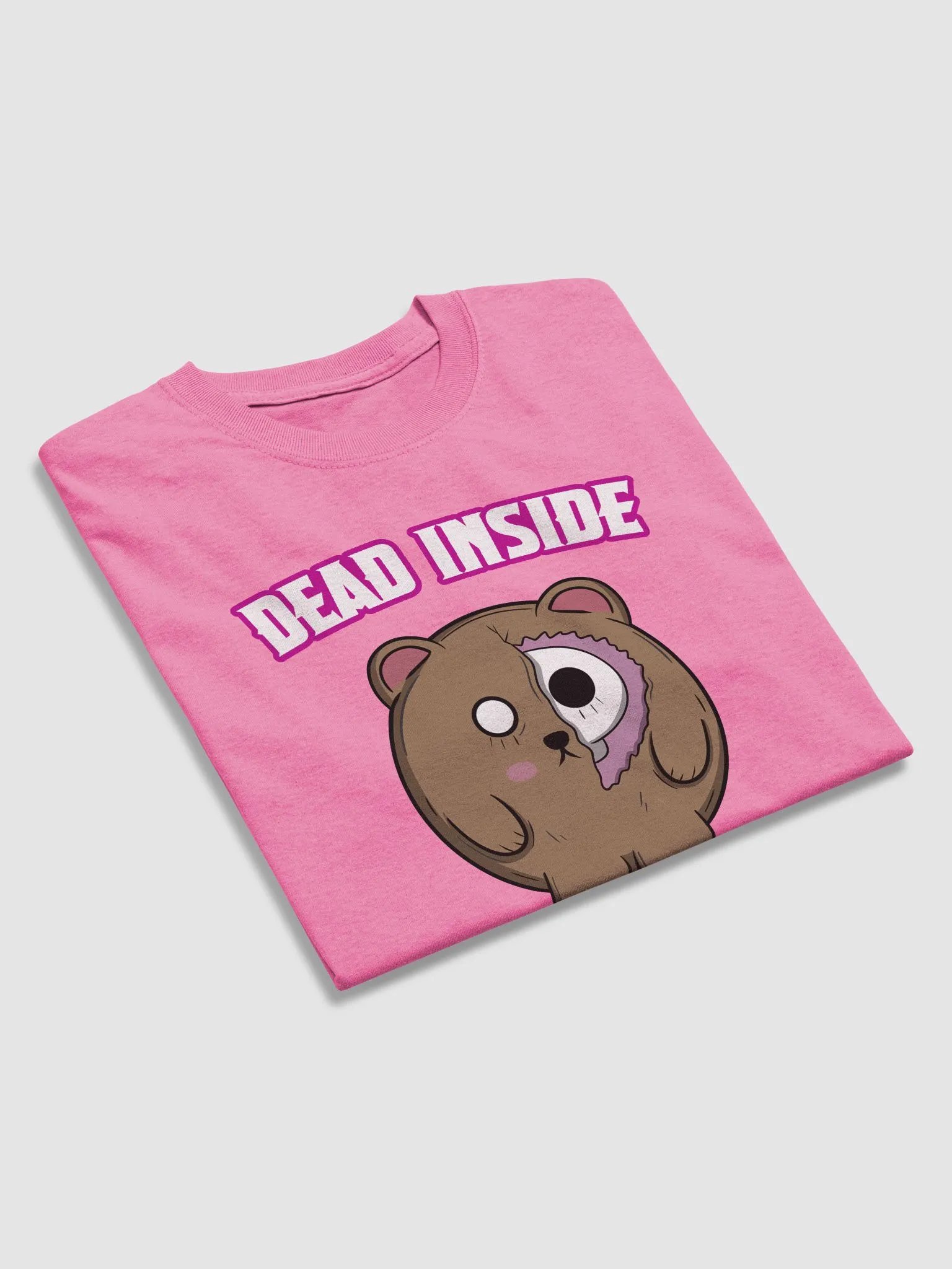 Dead Inside, Puffy Outside - Bear T-Shirt product image (34)