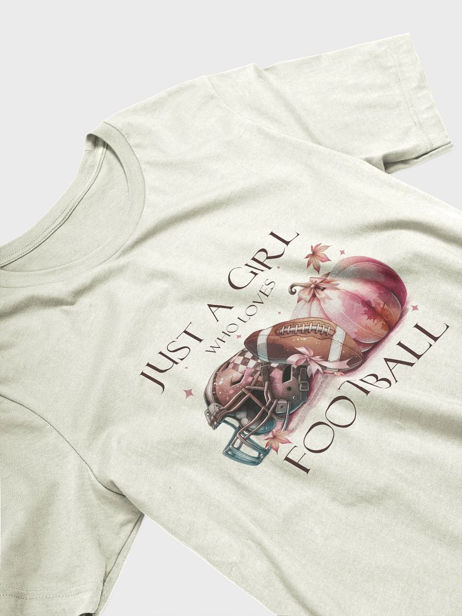 Just a Girl Who Loves Football Halloween T-Shirt | Spooky & Sporty Tee for Football Fans product image (24)