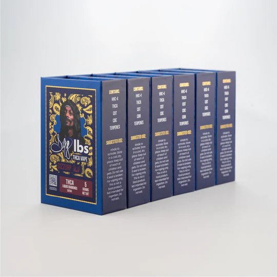 Dogg lbs 5g THCA Vape - Official Brand Disposable Vape - Display of 5 product image (4)