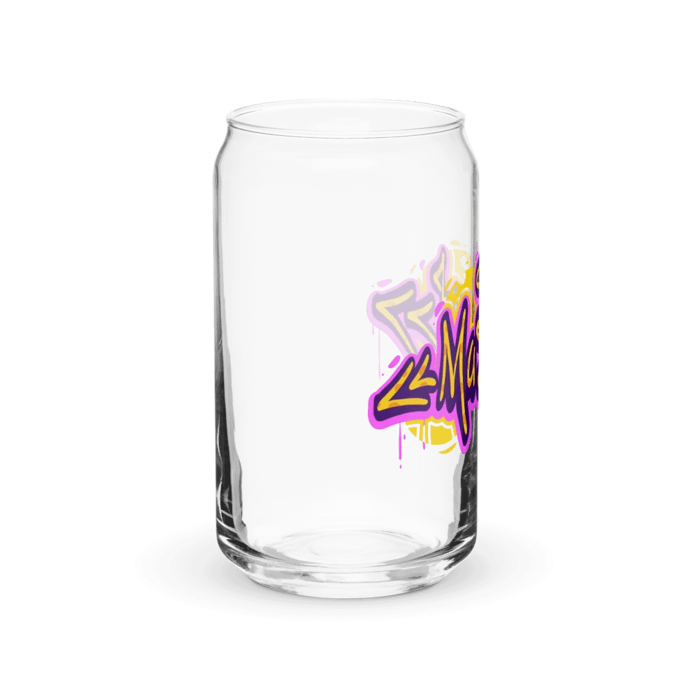 Musical Vibes Can-Shaped Glass product image (8)