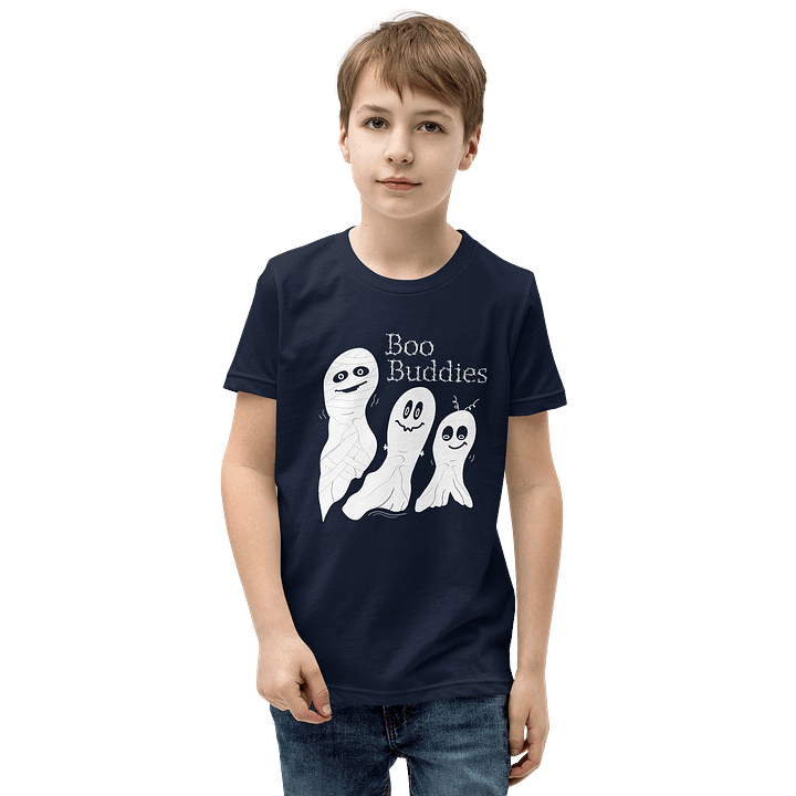 Boo Buddies - Halloween Youth T-Shirt product image (41)