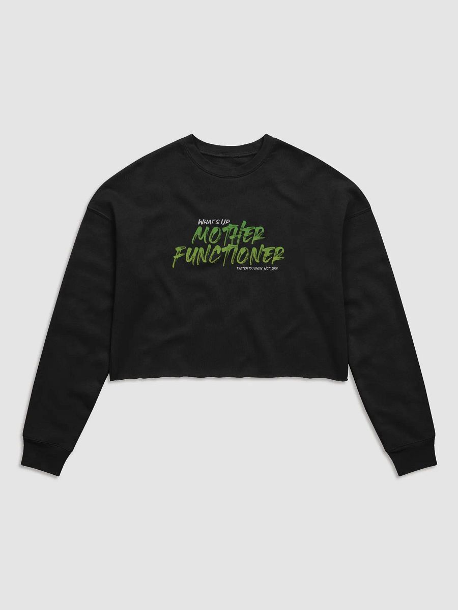 Motherfunctioner Cropped Sweatshirt product image (1)