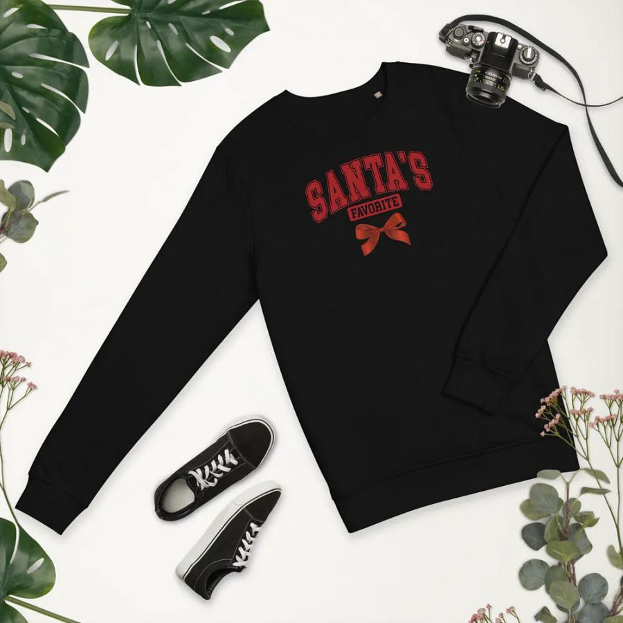 Santa's Favorite Organic Sweatshirt product image (8)