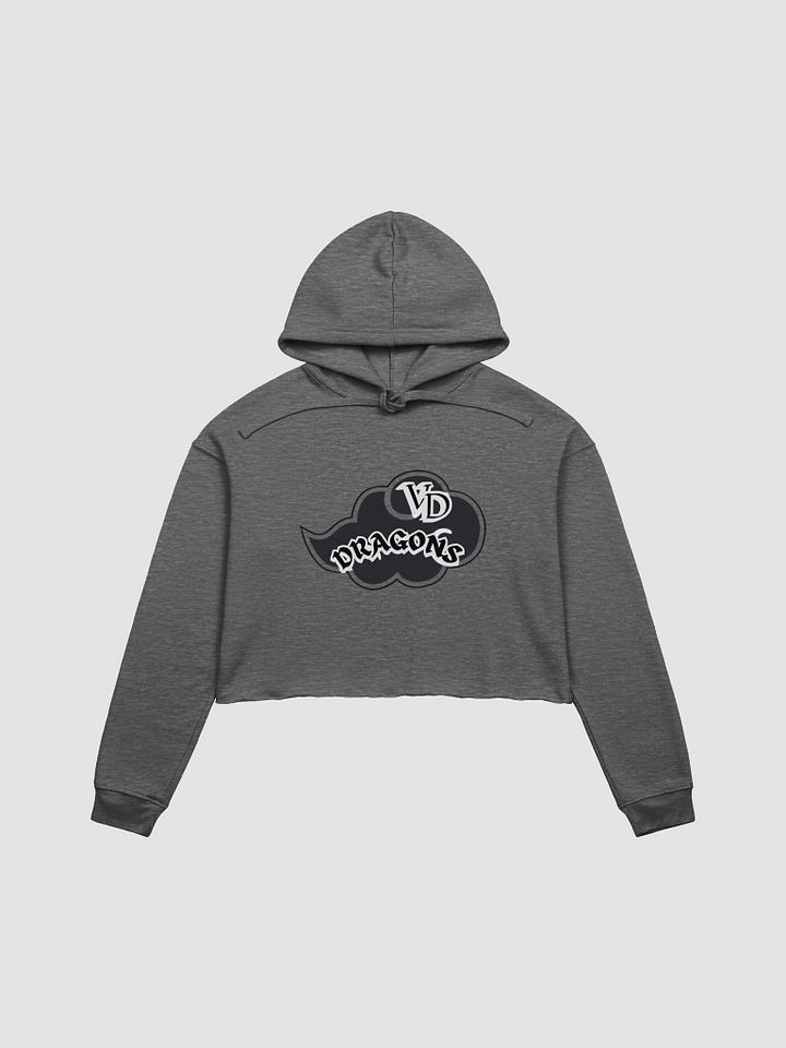 THE BLACK SHADOW RAIN CLOUD crop top hoodie product image (2)