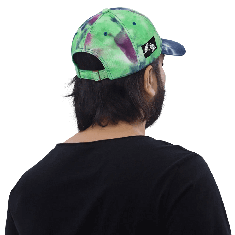 Team rat, tie dyed cap product image (11)