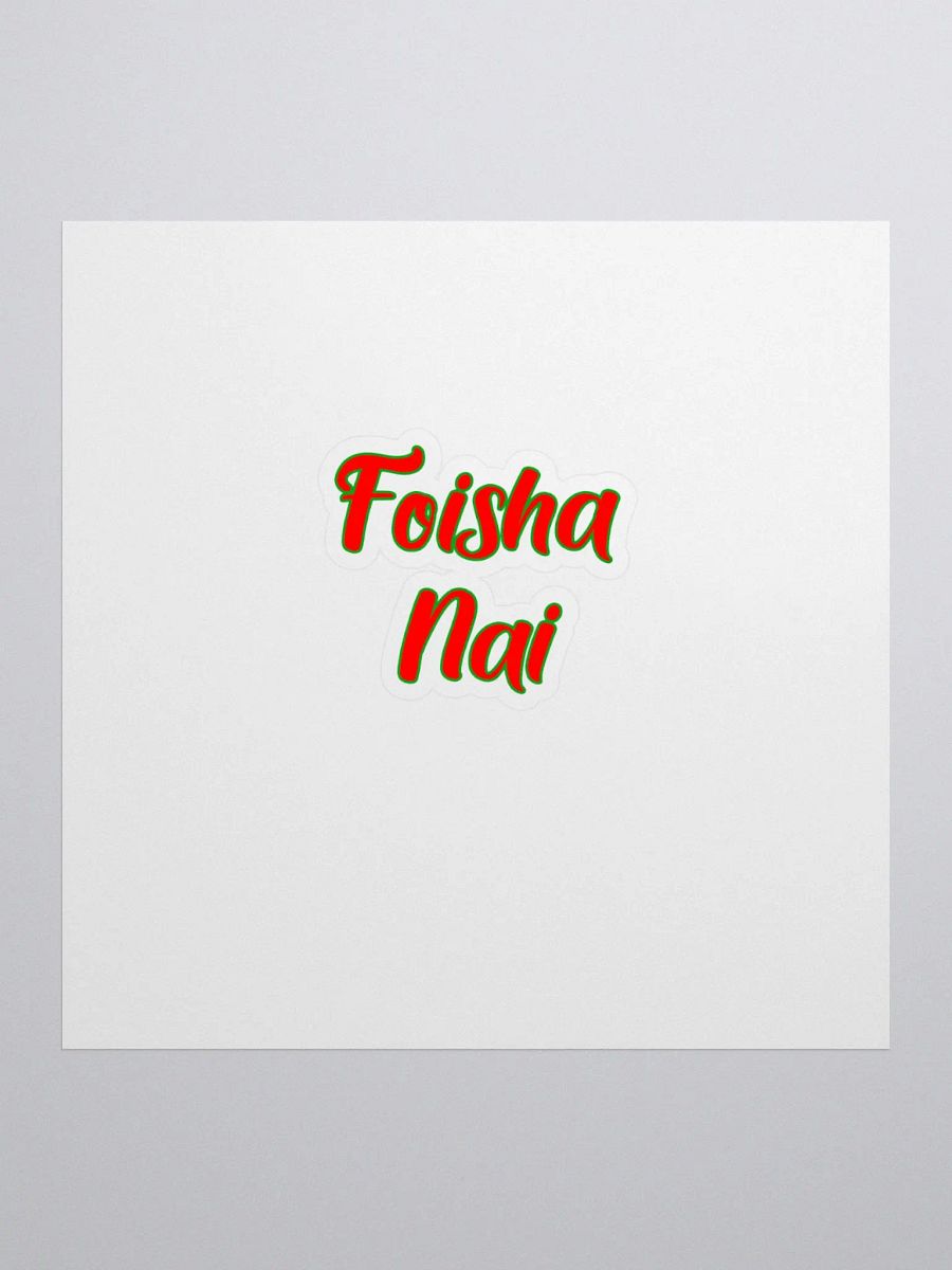 Foisha Nai Kiss Cut Stickers product image (1)