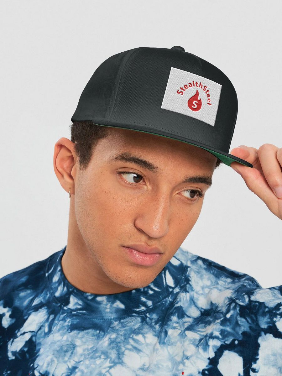 StealthSteel Snapback Hat product image (5)